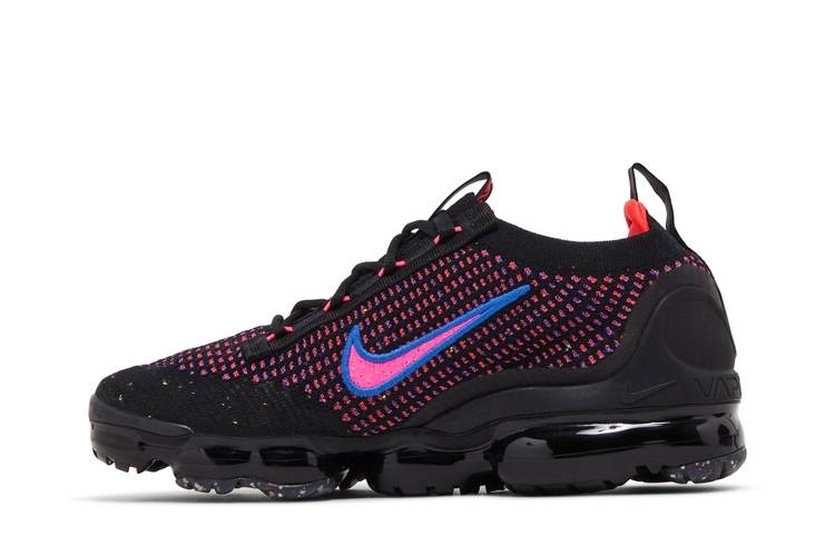 Buy Wmns Air VaporMax Flyknit 'Black Hyper Pink' - DX2355 001 | GOAT