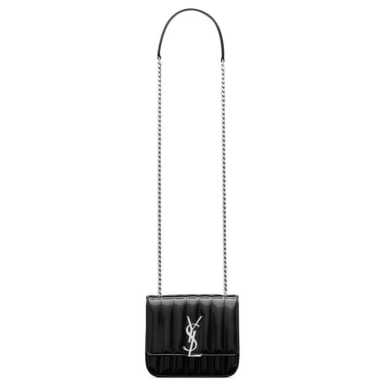 Saint Laurent Vicky Bag Black