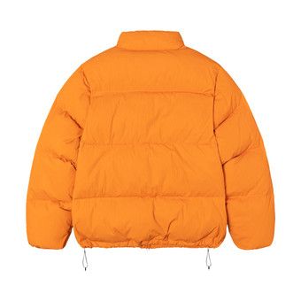 Buy Stussy Down Puffer Nylon 'Orange' - 115711 ORAN | GOAT