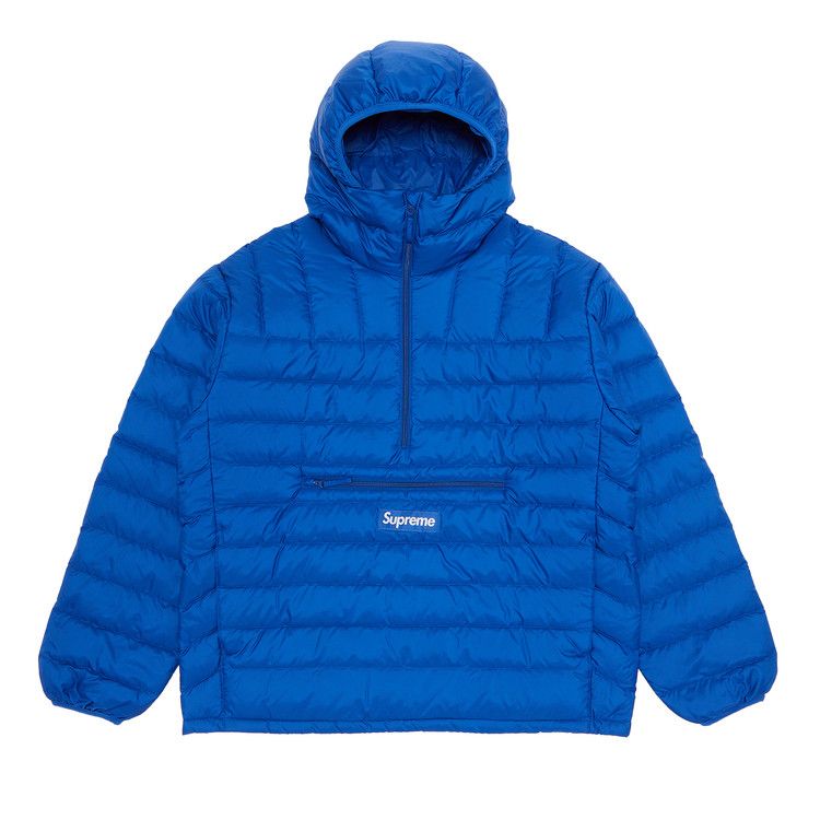 Buy Supreme Micro Down Half Zip Hooded Pullover 'Royal' - FW23J71 ROYAL |  GOAT