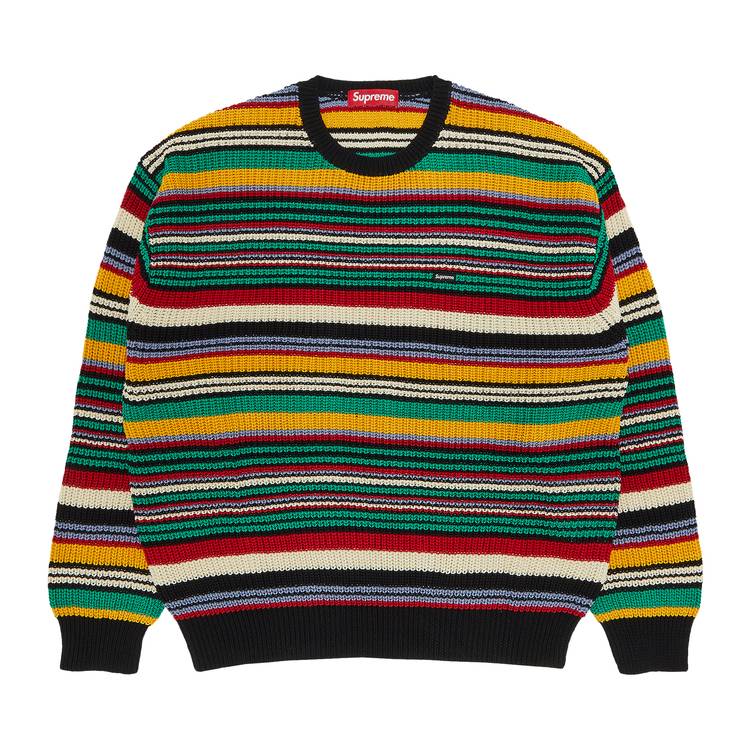 Buy Supreme Small Box Ribbed Sweater 'Multicolor' - FW23SK52