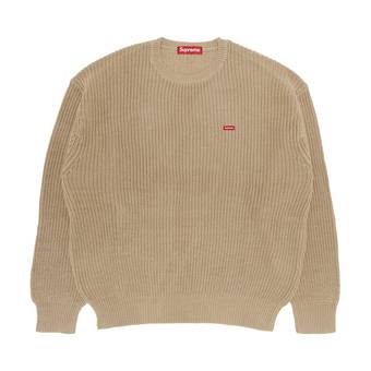 Buy Supreme Small Box Ribbed Sweater 'Tan' - FW23SK52 TAN