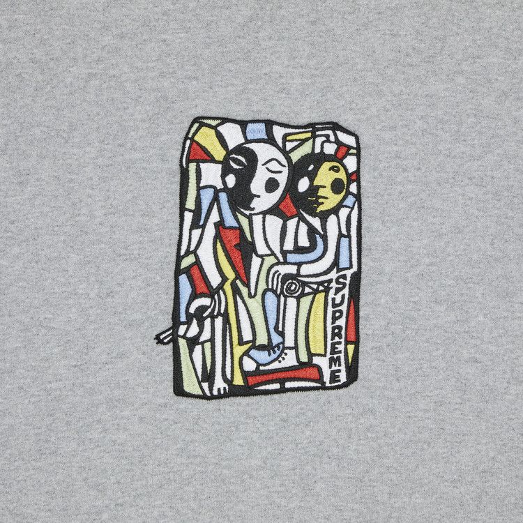 シュプリーム★フーディ★Neil Blender Mosaic HoodedSweatshirt Supreme Neil Blender Mosaic Hooded Sweatshirt Slate Men's