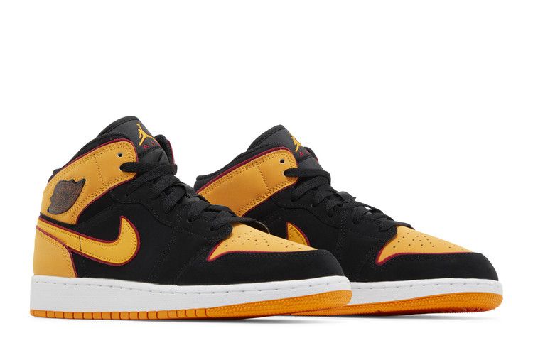 Air Jordan 1 Mid SE Gs Vivid Orange