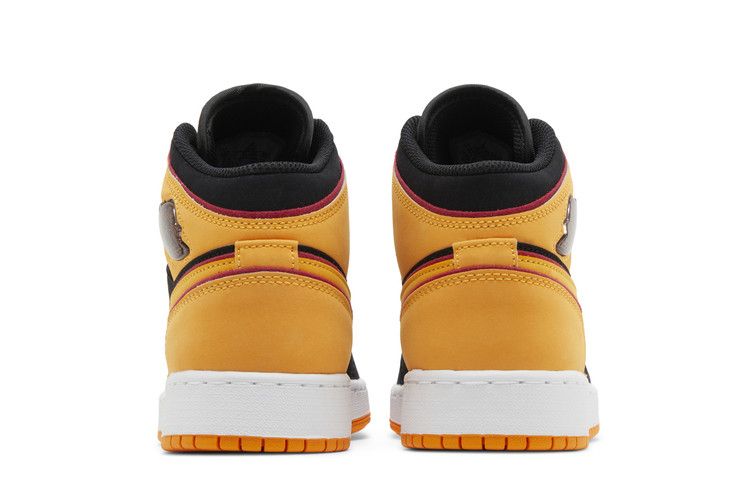 Air Jordan 1 Mid SE Gs Vivid Orange