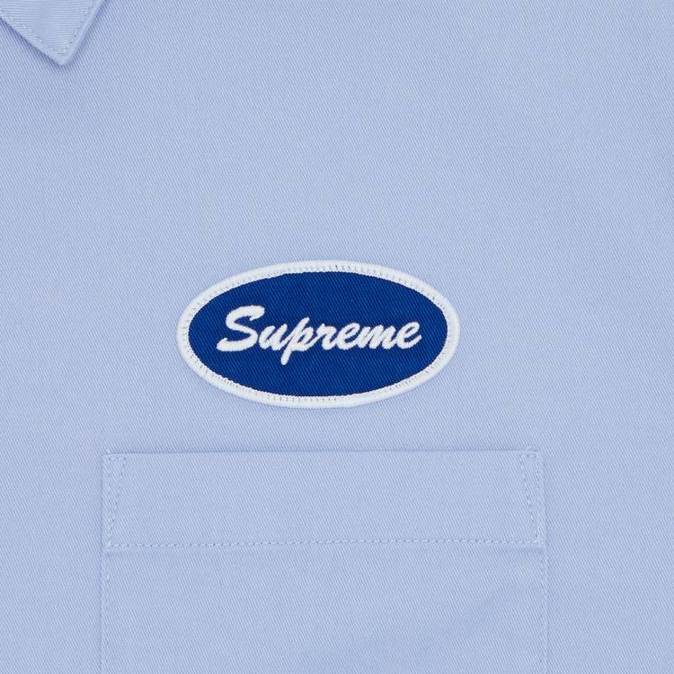 Buy Supreme Thermal Sleeve Work Shirt 'Light Blue' - FW23S34 LIGHT