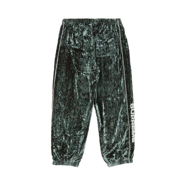 Buy Supreme Crushed Velvet Track Pant 'Olive' - FW23P45 OLIVE | GOAT