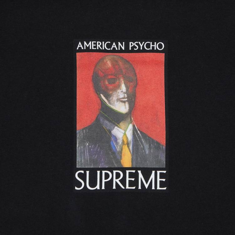 Supreme American Psycho Tee 'Black'