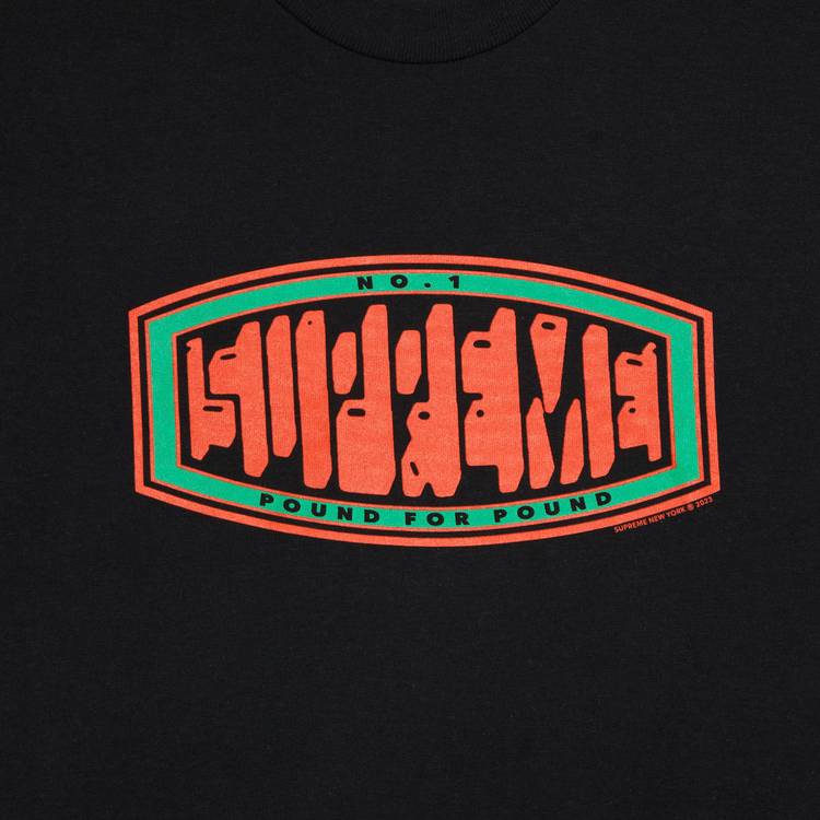 Supreme Pound Tee 'Black'