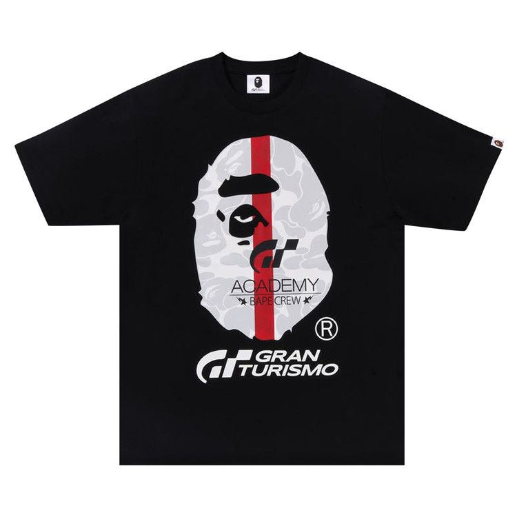 Buy BAPE x Gran Turismo Ape Head #1 Tee 'White' - 1J73 110