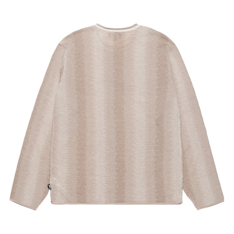 Stussy Shadow Stripe Sweater Natural