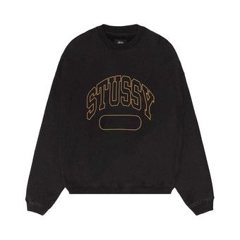 Stüssy - Varsity Oversized Crew | HBX - Globally Curated