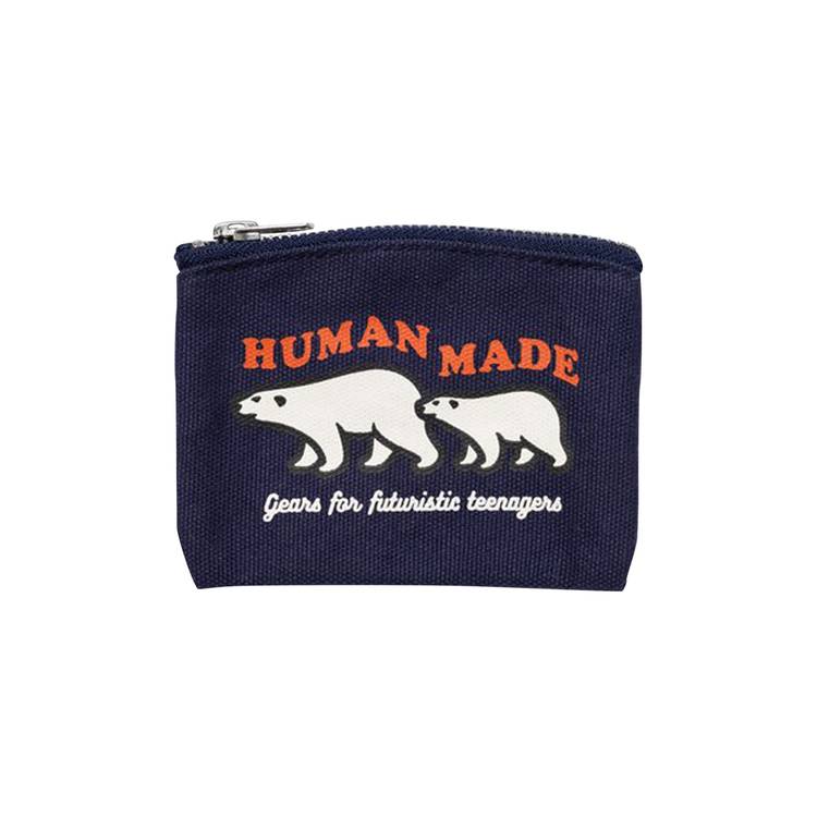 Buy Human Made Card Case 'Navy' - HM26GD054 NAVY | GOAT CA