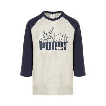 Buy Puma x Noah Raglan Long-Sleeve 'Grey/Blue' - 622725 04 | GOAT