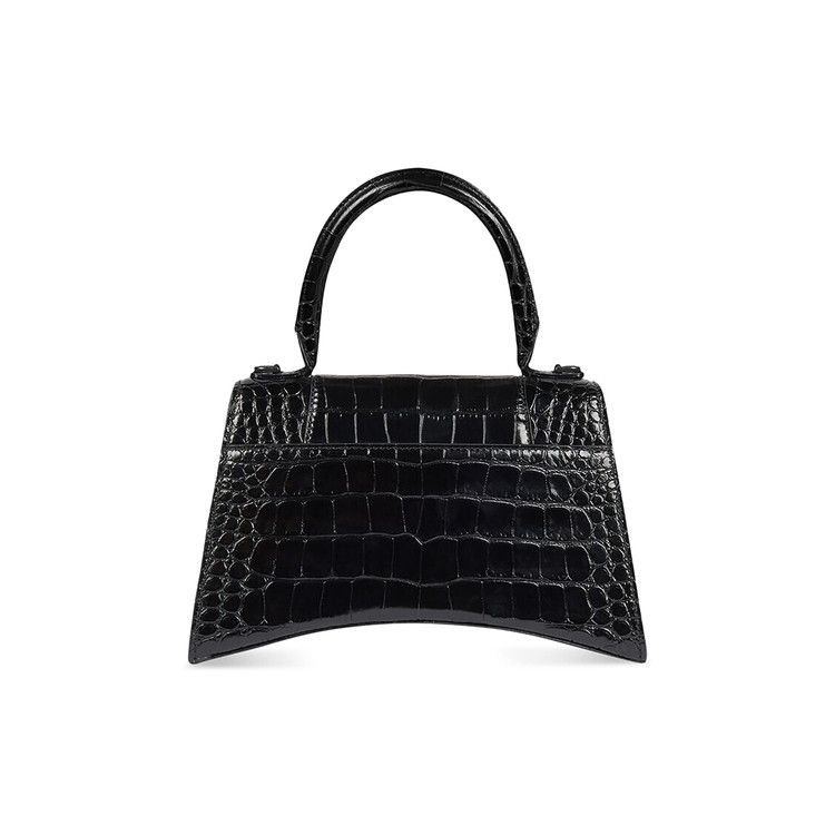 BALENCIAGA｜CROSSBAGS (592833 1LR67 1000) Women's Hourglass Handbag Xs in Black | Balenciaga US