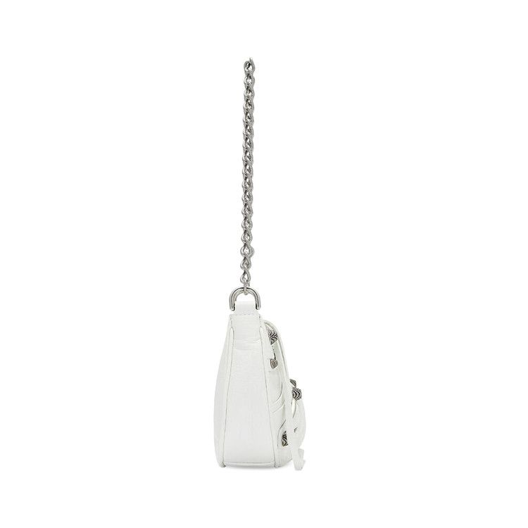 Balenciaga Le Cagole Mini Shoulder Bag Optic White