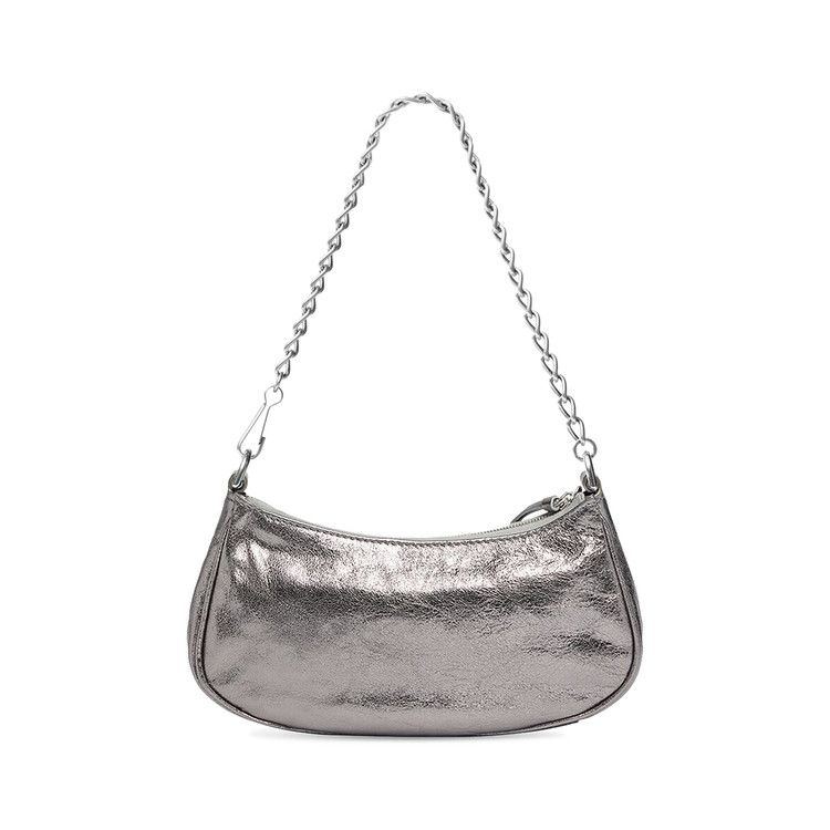 Balenciaga Le Cagole Mini Bag With Chain Silver