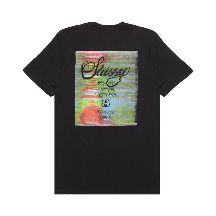 Stussy World Tour Logo T-Shirt Black | eBay