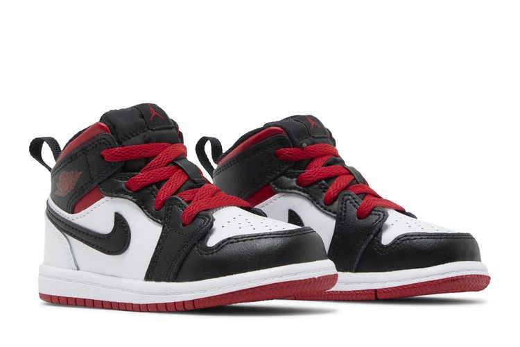 Air Jordan 1 Mid Td Gym Red Black Toe