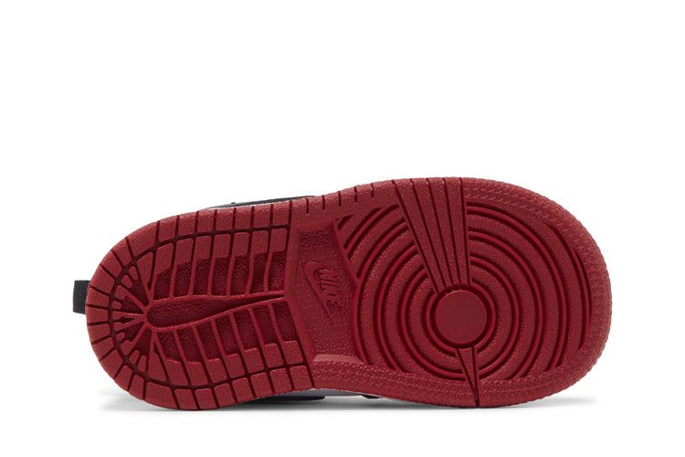 Air Jordan 1 Mid Td Gym Red Black Toe