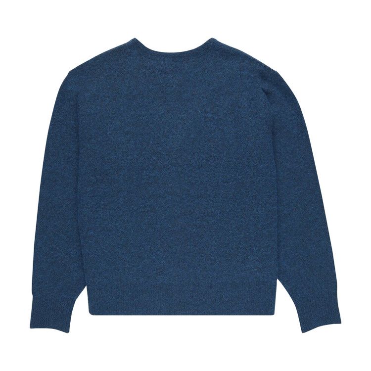 Stussy Brushed Cardigan Blue