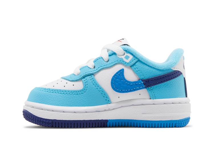 TD) Nike Force 1 LV8 2 'Split - Light Photo Blue' DX2165-100