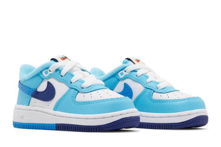 TD) Nike Force 1 LV8 2 'Split - Light Photo Blue' DX2165-100