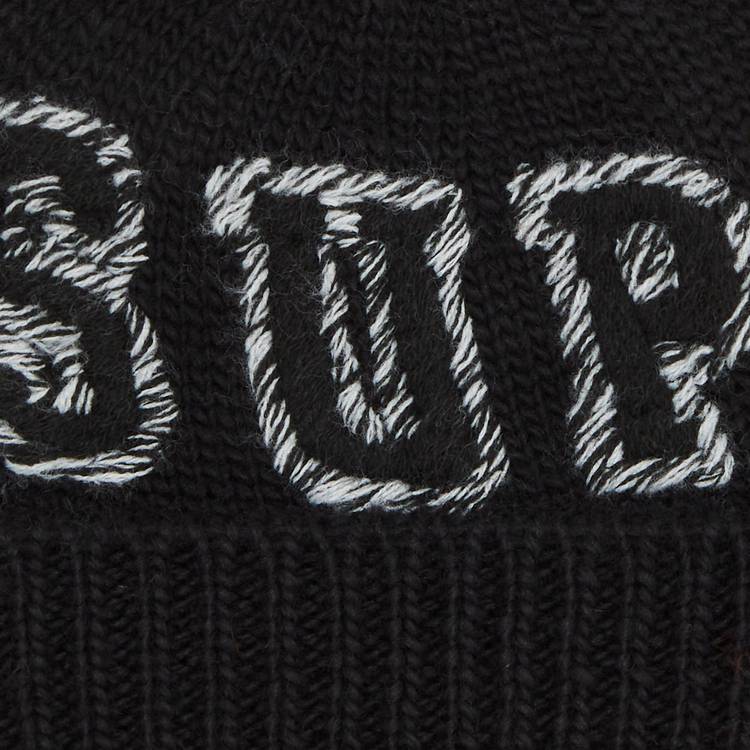 Supreme Twist Beanie 'Black'