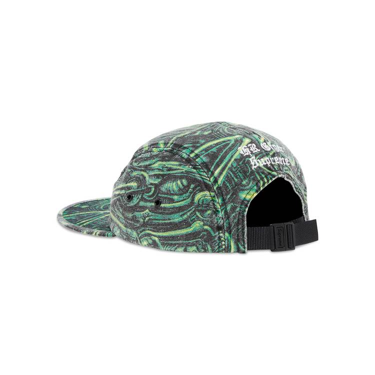 Supreme H.R. Giger Camp Cap 'Green'