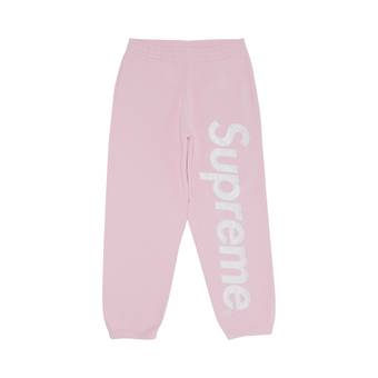 Buy Supreme Satin Appliqué Sweatpant 'Light Pink' - FW23P104
