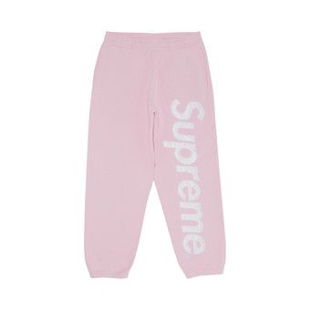 Buy Supreme Satin Appliqué Sweatpant 'Light Pink' - FW23P104 LIGHT