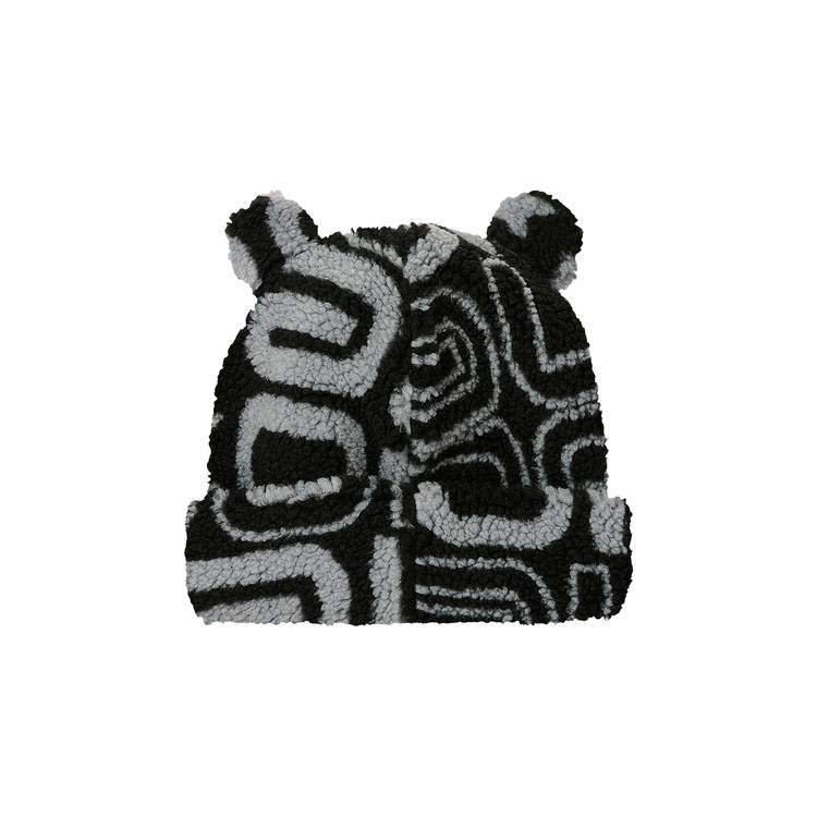 Buy Palace Joyrex Fleece Ears Beanie 'Black' - P25BN037 | GOAT NL