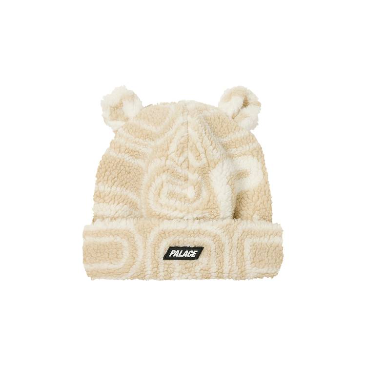 Palace Joyrex Fleece Ears Beanie 'Stone'