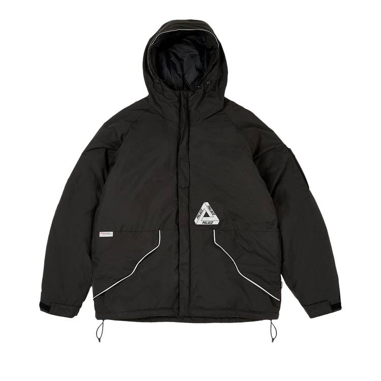 Buy Palace P-Tech Hooded Jacket 'Black' - P25JK063 | GOAT