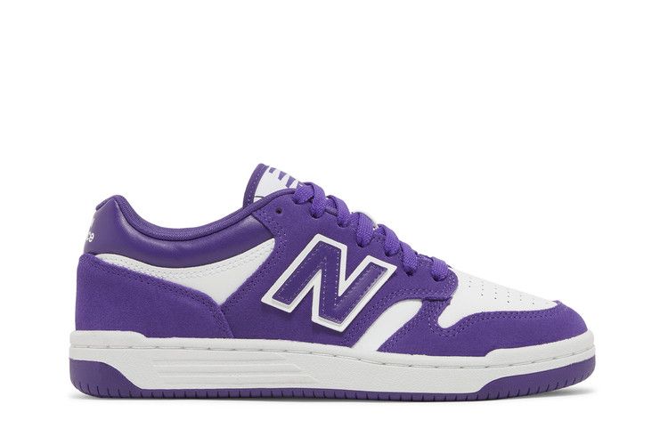 New Balance 480 Big Kid 'Prism Purple White'