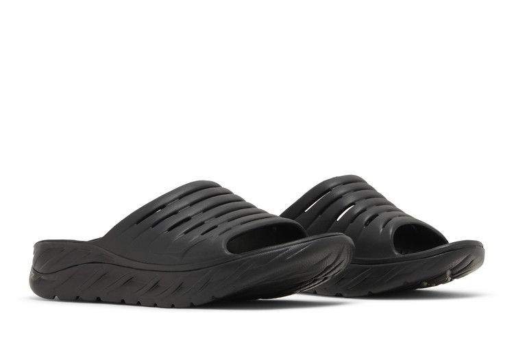Hoka Ora Recovery Slide Black