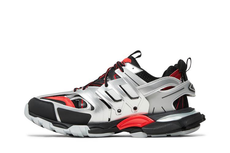 Balenciaga Track Sneaker 'Red Black' 542023W3AD16192 - KICKS CREW