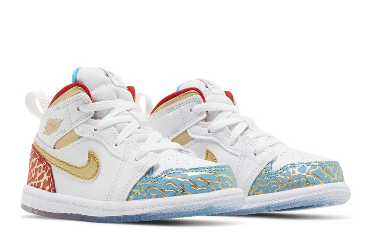 Air Jordan 1 Mid Td Nc To Chi