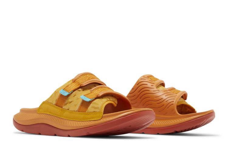 Hoka Ora Luxe 'golden Yellow Desert Sun'