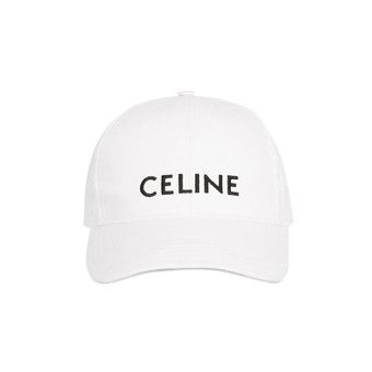 Buy CELINE Classic Logo Baseball Cap 'White' - 2AUS9969P