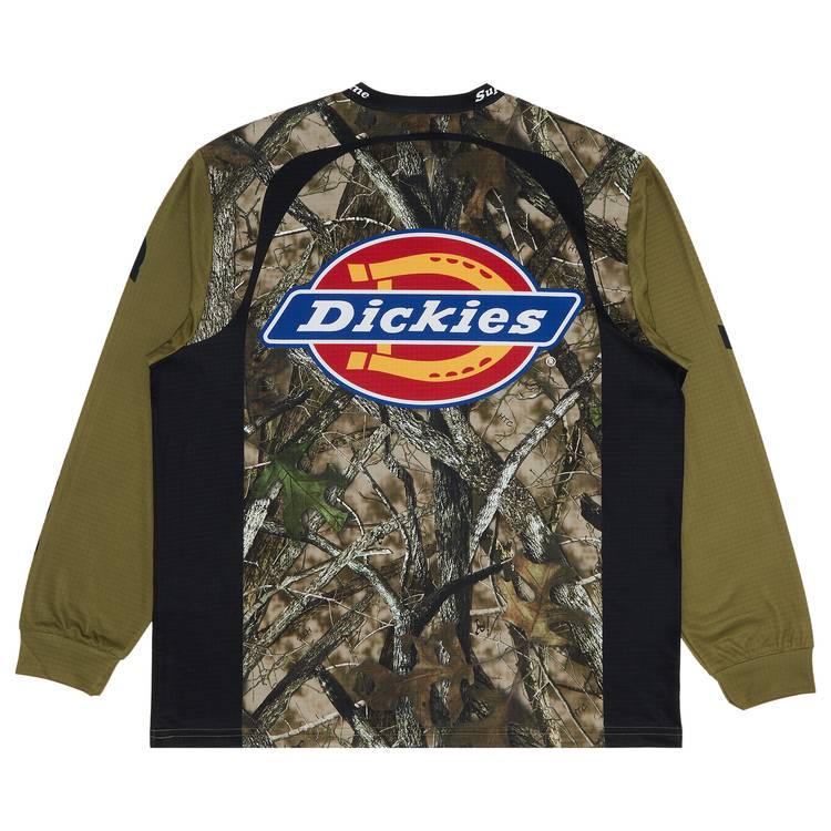 Buy Supreme x Dickies Jersey 'Olive' - FW23KN81 OLIVE | GOAT CA