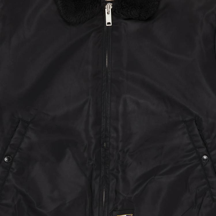 Buy Supreme x Dickies Fur Collar Bomber Jacket 'Black' - FW23J63