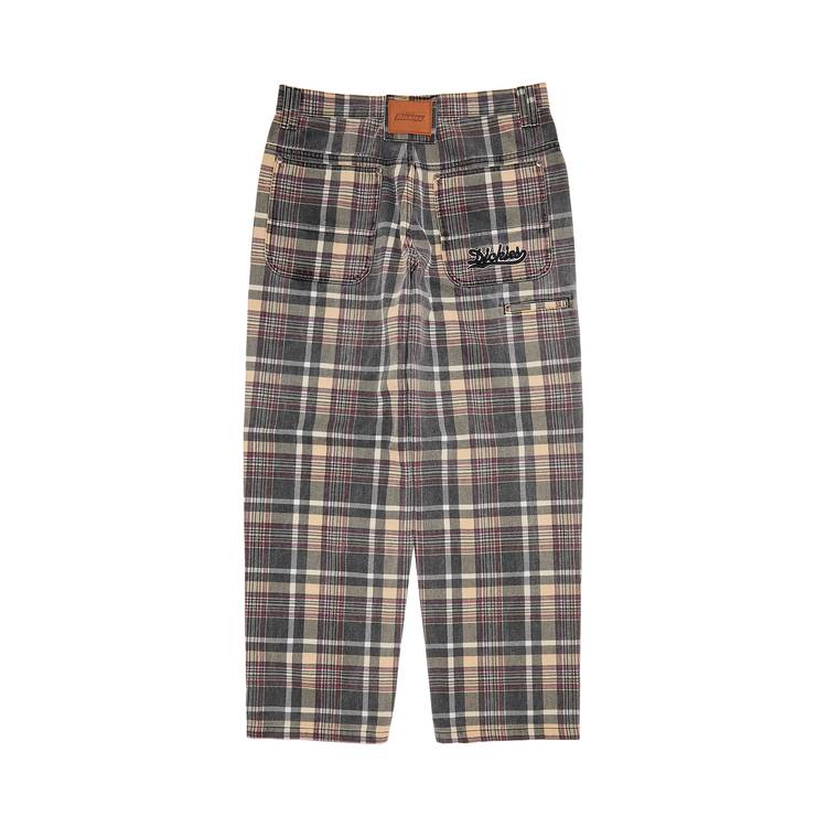 Buy Supreme x Dickies Double Knee Baggy Jean 'Black Plaid