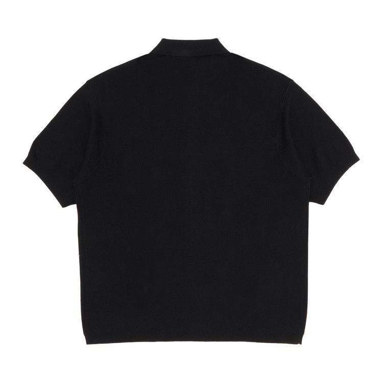 Buy Supreme Piping Zip Up Polo 'Black' - FW23KN92 BLACK | GOAT