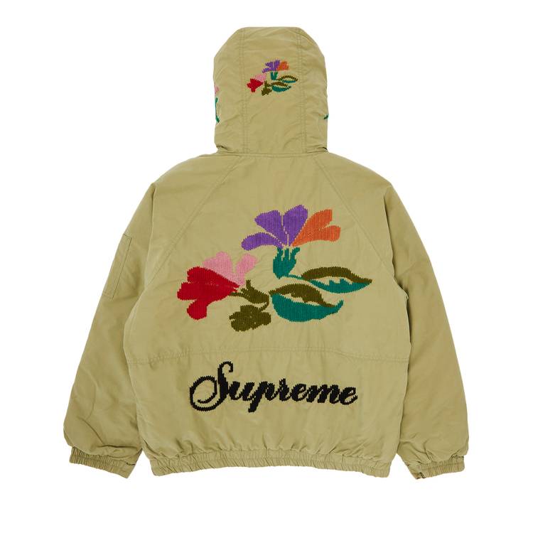 Buy Supreme Needlepoint Hooded Jacket 'Olive' - FW23J40 OLIVE