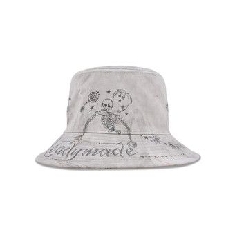 Buy READYMADE x Dr. Woo Bucket Hat 'White' - REDW CO WH 00 00 03
