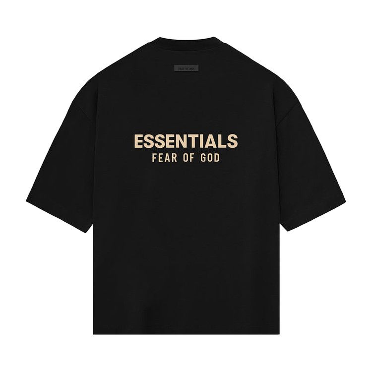 Buy Fear of God Essentials V-Neck 'Jet Black' - 125BT234110F