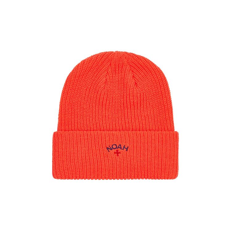 Buy Noah Core Logo Beanie 'Safety Orange' - BN054FW23 SAFE | GOAT