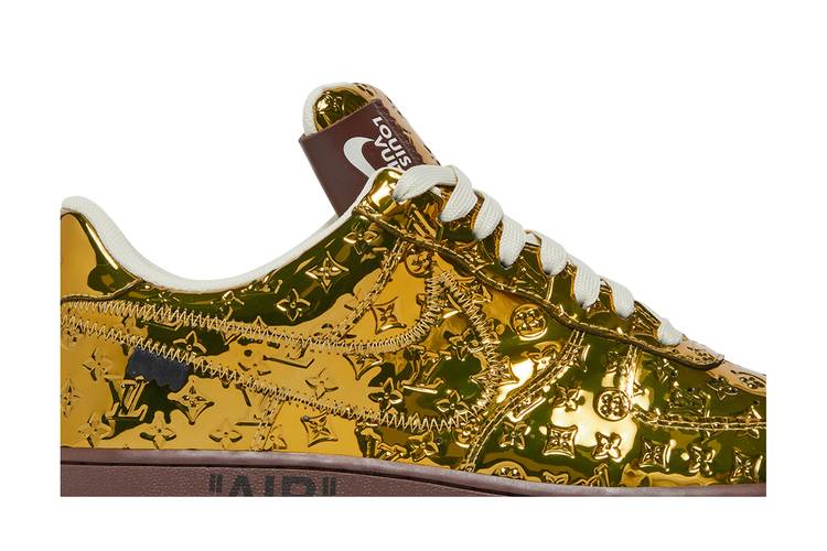 Nike x Louis Vuitton Air Force 1 Sneakers - Gold