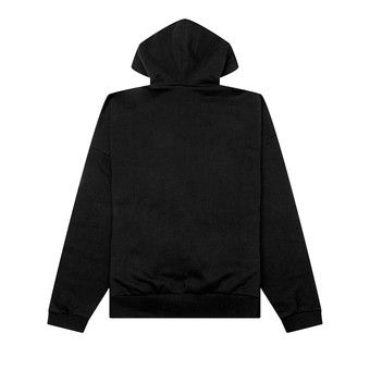 【ESSENTIALS】Essential Hoodie/Jet Black(192BT232050F) Essentials Hoodie Jet Black | The Webster